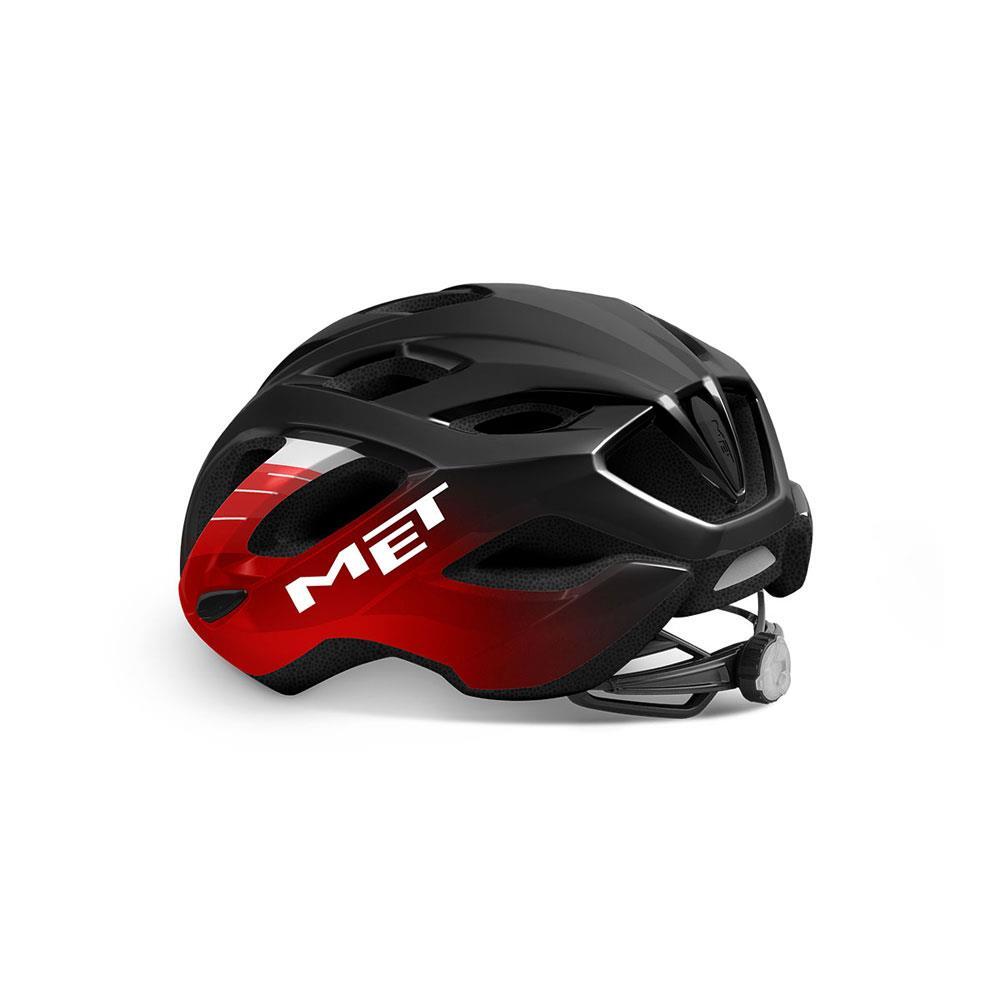 Met Idolo Road Helmet Black Red Metallic | Glossy 3/5