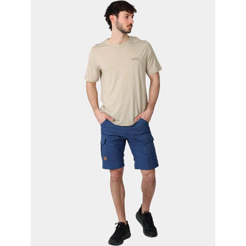Tricou pentru sport, cu maneci scurte Abisko Wool Logo SS M barbati
