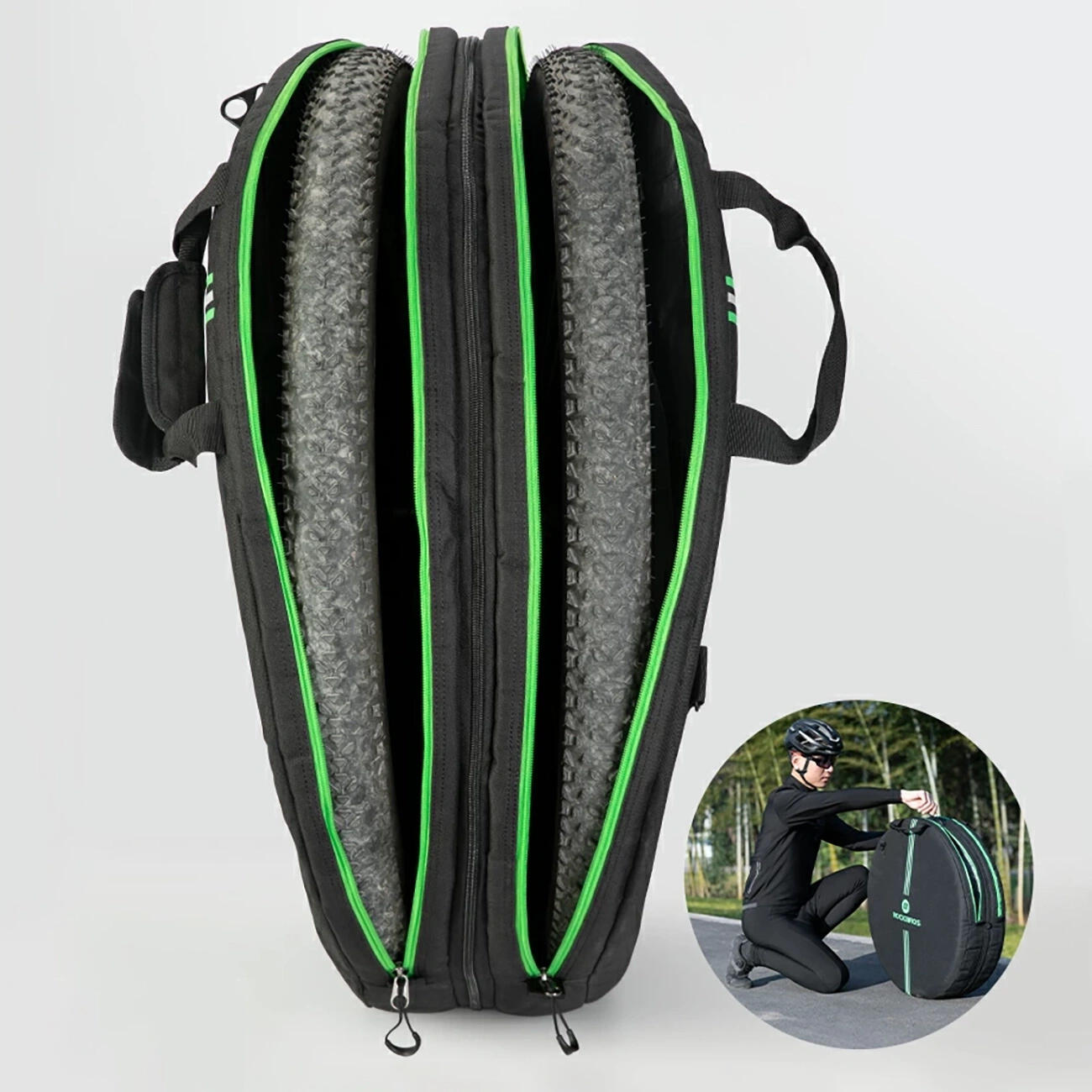 Borsa da trasporto Rockbros per bicicletta 4/7