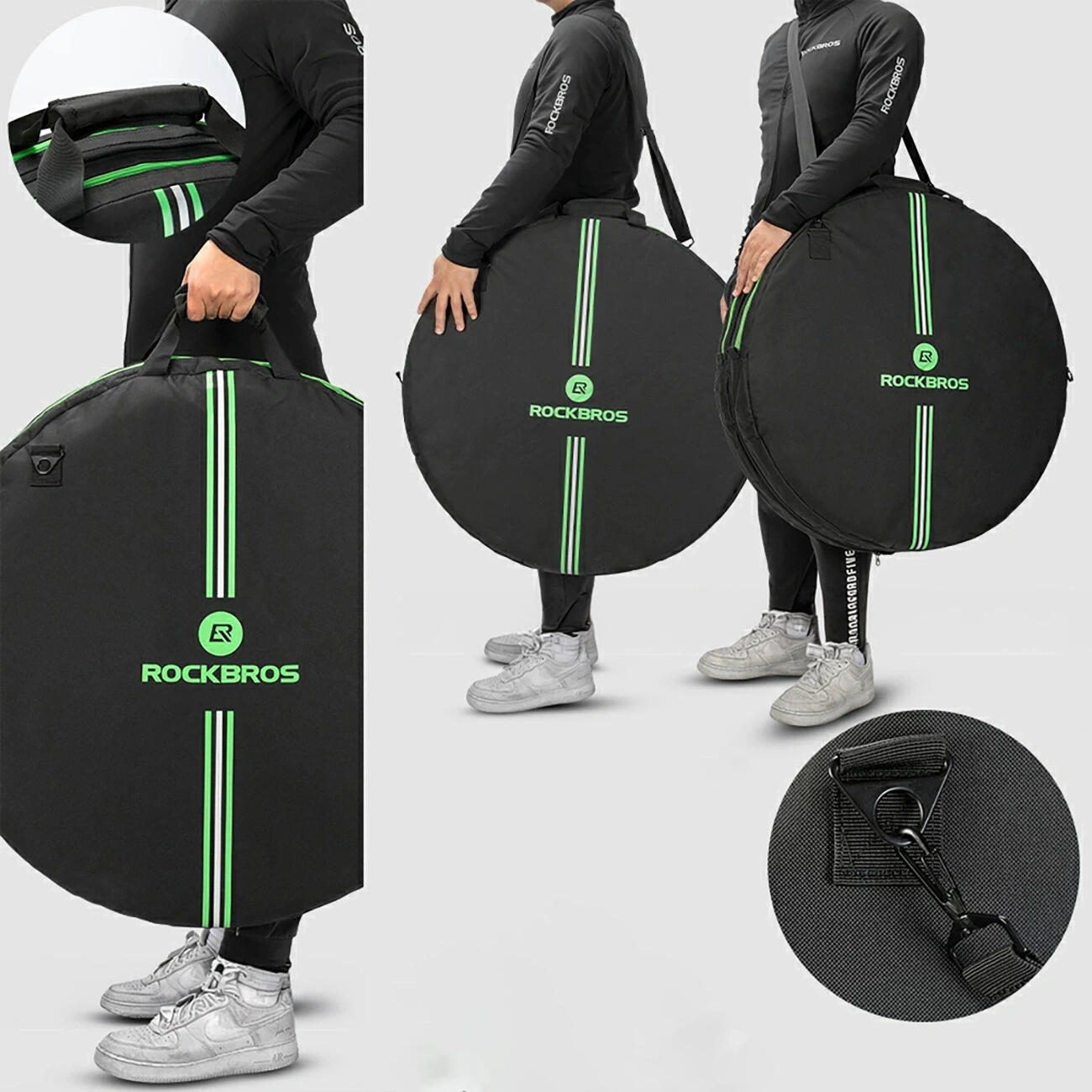 Borsa da trasporto Rockbros per bicicletta 6/7