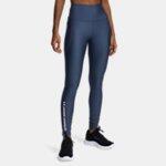 Legginsy Damskie Treningowe Under Armour Szybkoschnące Tech Branded 4/4
