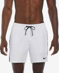 Nike swim logo tape costume da bagno uomo - Bianco, XXL 1/1