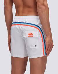 Sundek Boardshort Nylon Com Coulisse Branco da Decathlon