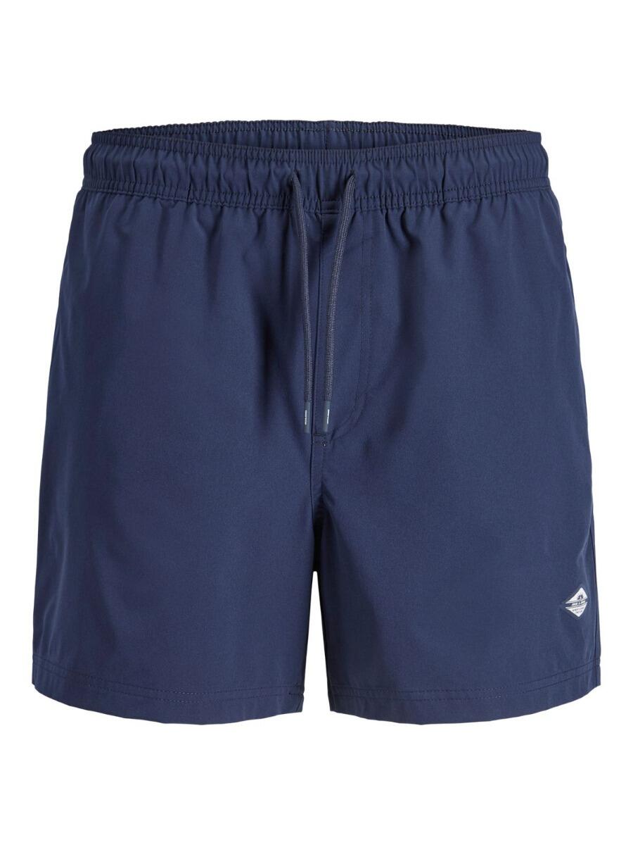 Bañador para hombre - Color liso tropical - Azul marino 6/7