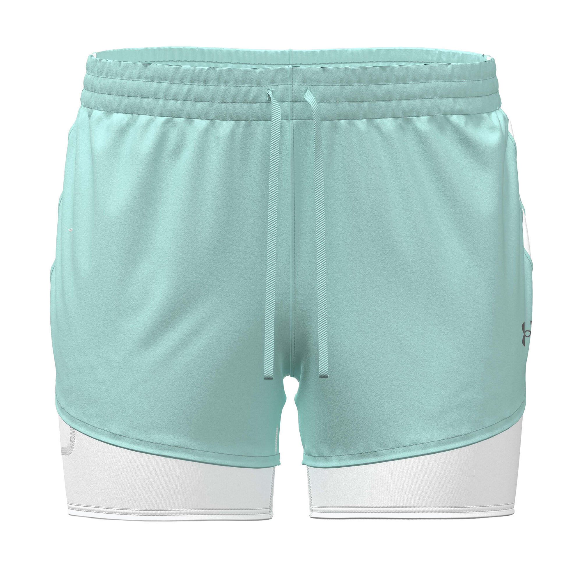 Spodenki do biegania damskie Under Armour Velociti Pro 4" 2N1 2/2