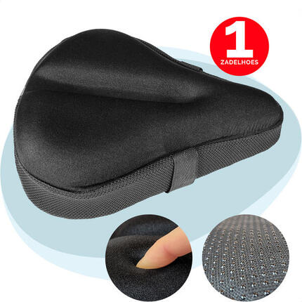 Vebics Zadelhoes 3D Gel - Fietszadeldek - Racefiets - Universeel