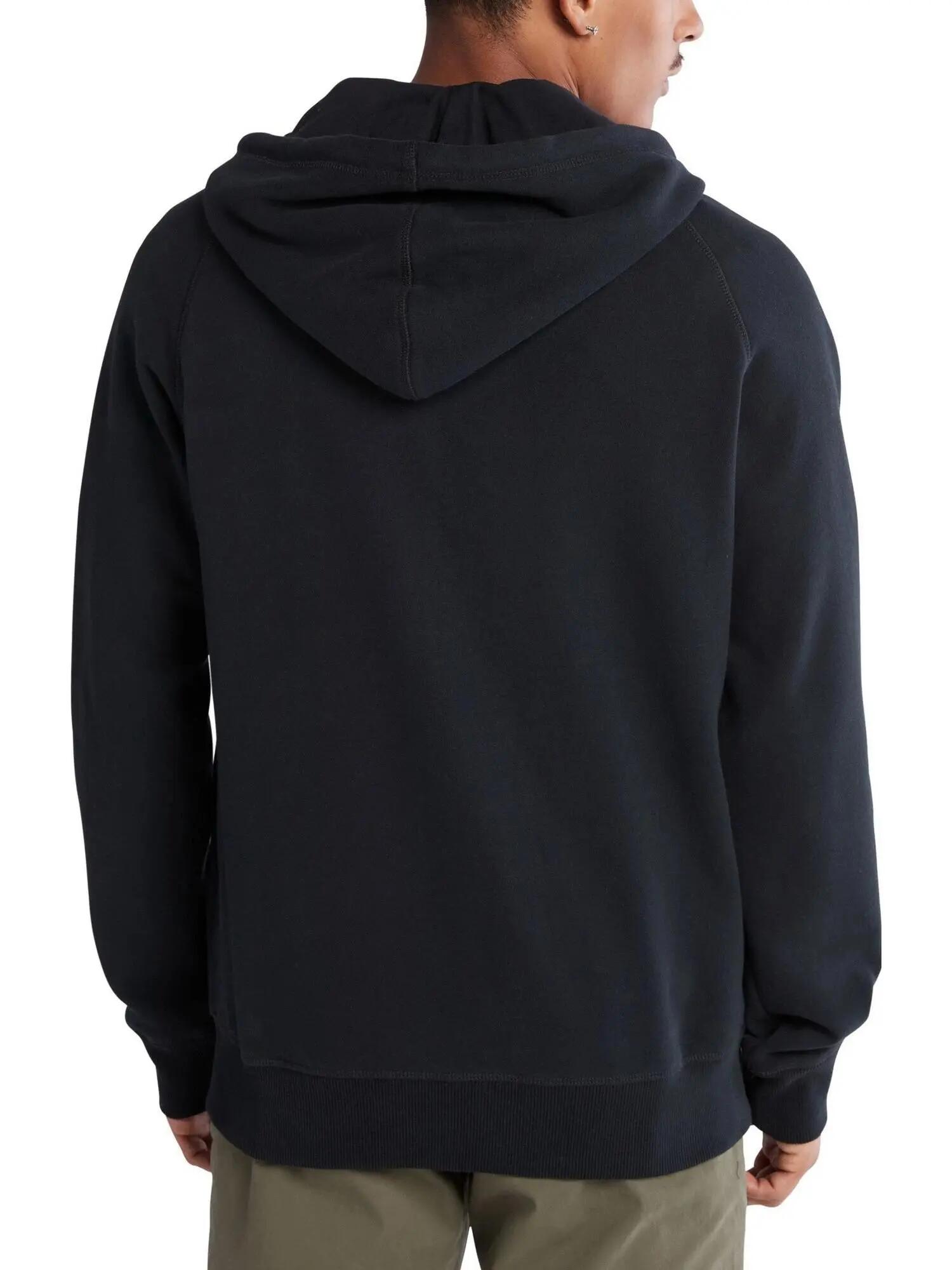 Hoodie Homme Brushed Back FZ 3/7