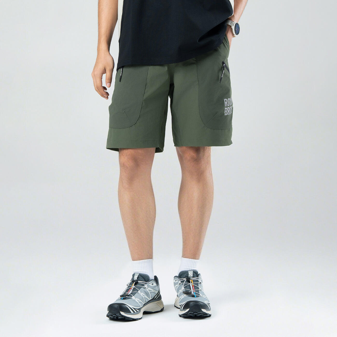 Rockbros-sportshorts met riem 4/7