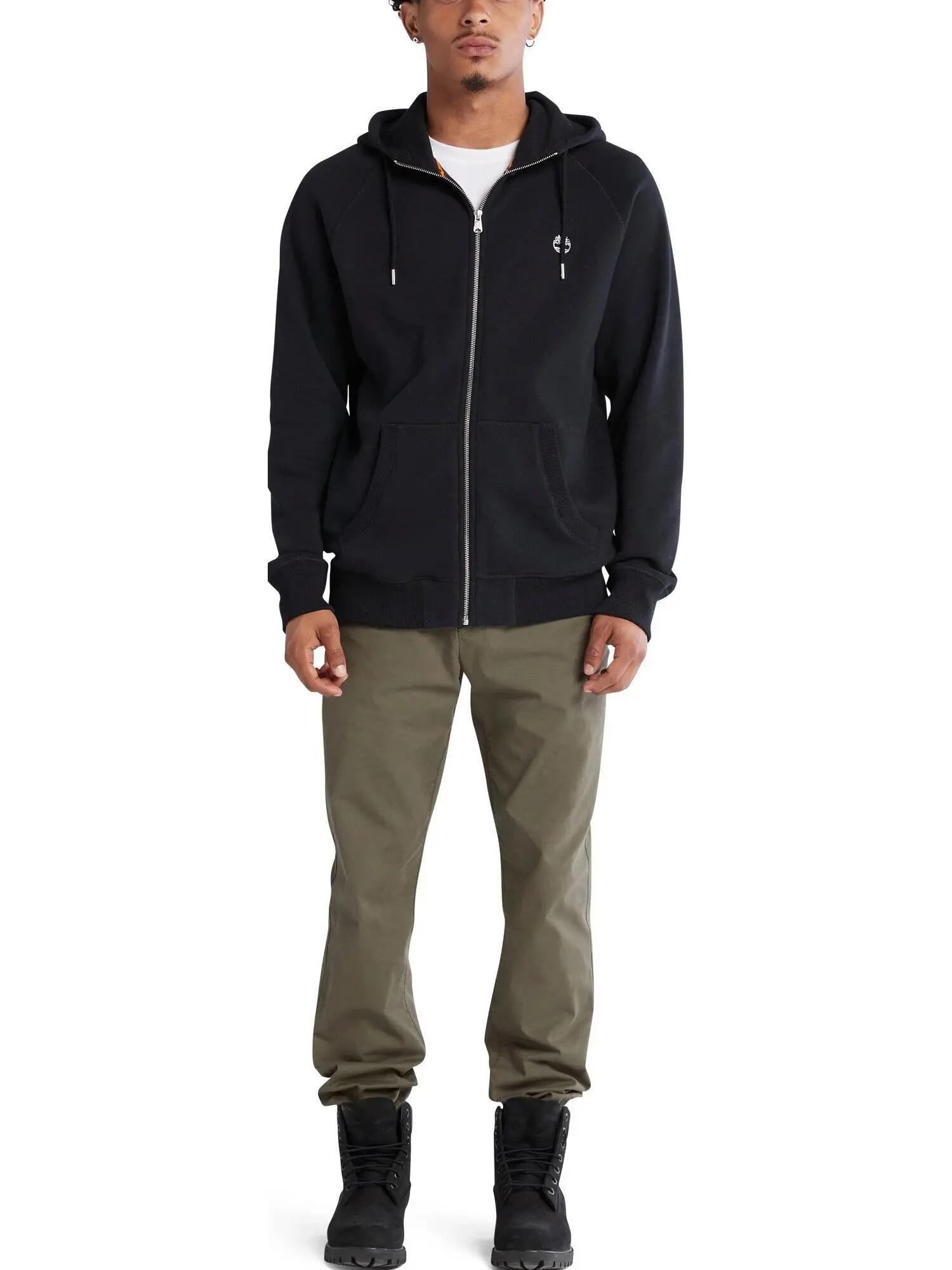 Hoodie Homme Brushed Back FZ 4/7
