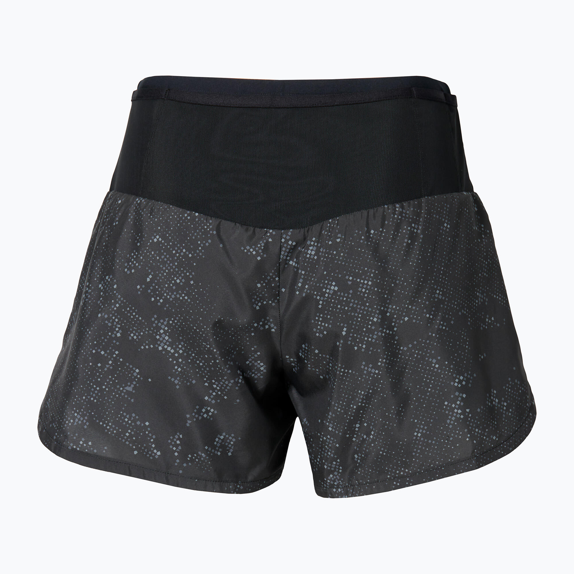 Spodenki do biegania damskie Mizuno Active Graphic Multi Pocket 3/4