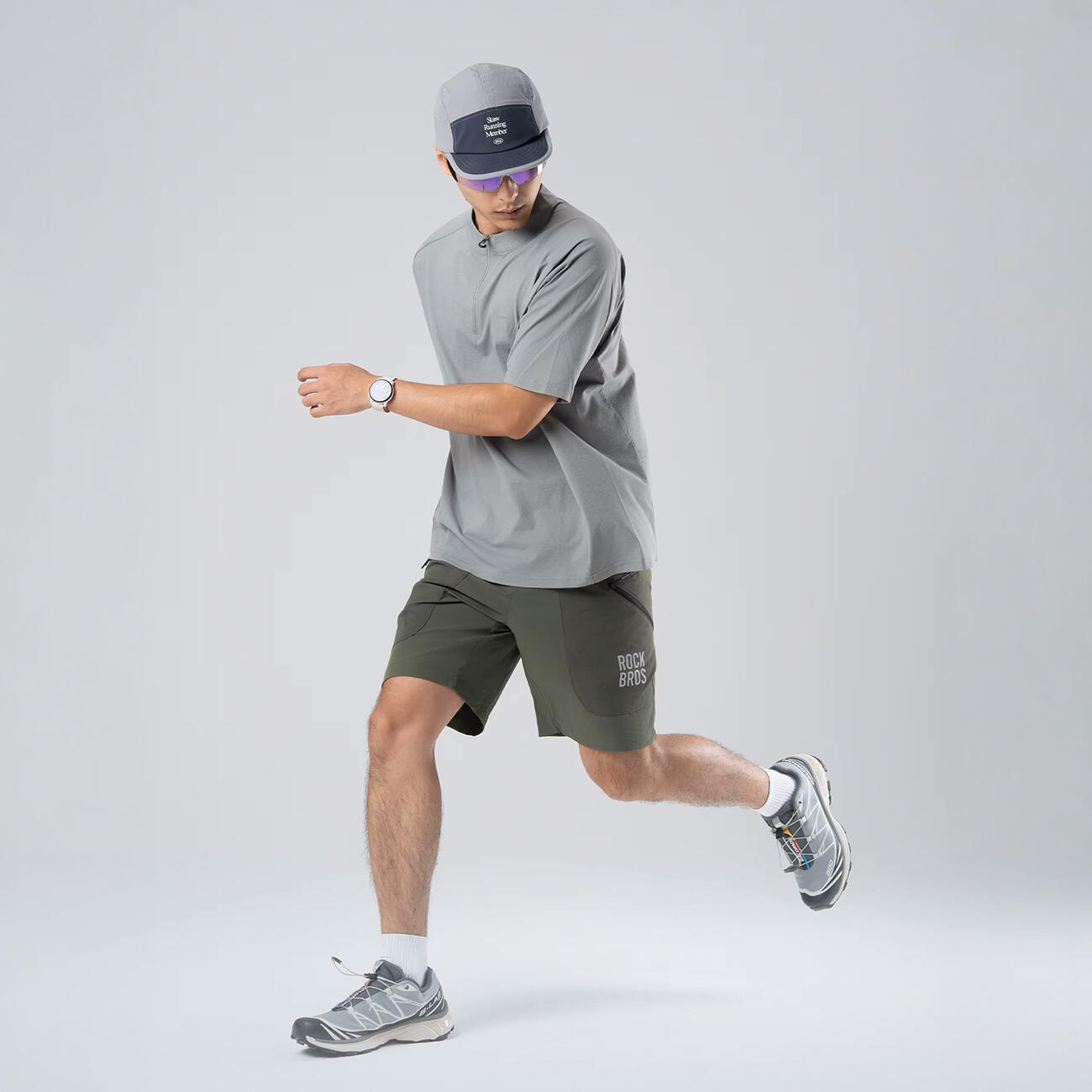 Rockbros-sportshorts met riem 3/7