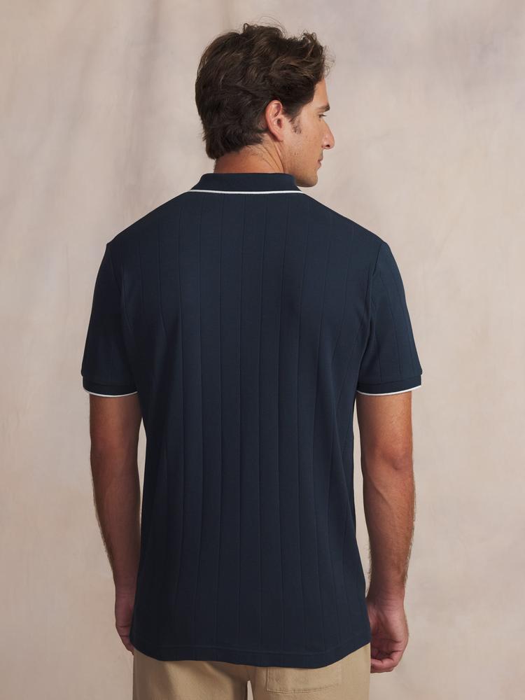 Polo manches courtes Homme - SIMEOPOL Navy 2/5