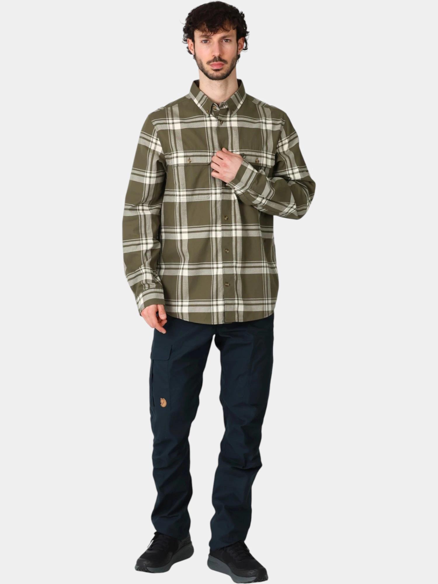 Chemise Homme Övik Lite Flannel M 4/7