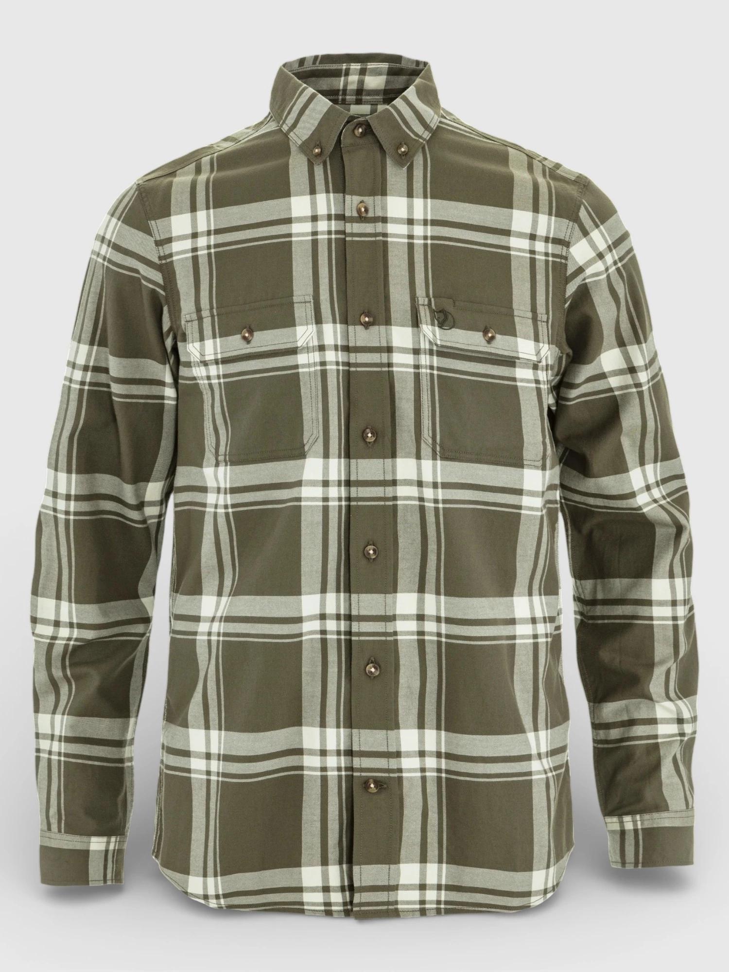 Camicia Uomo Övik Lite Flannel M 6/7