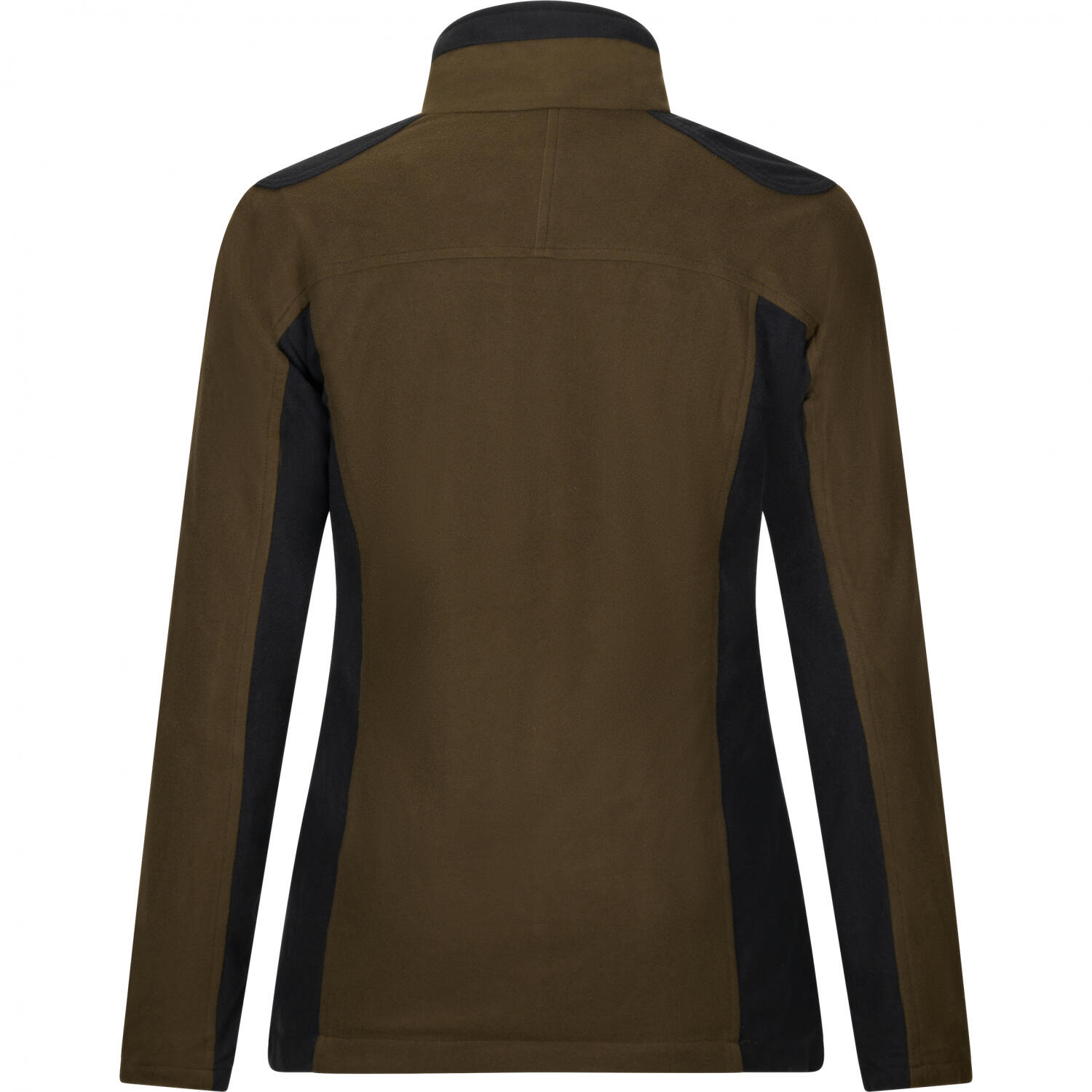 il Lago Sie Funktions-Fleecejacke Avalanche Damen (Dunkeloliv/Schwarz) Größ 4/4