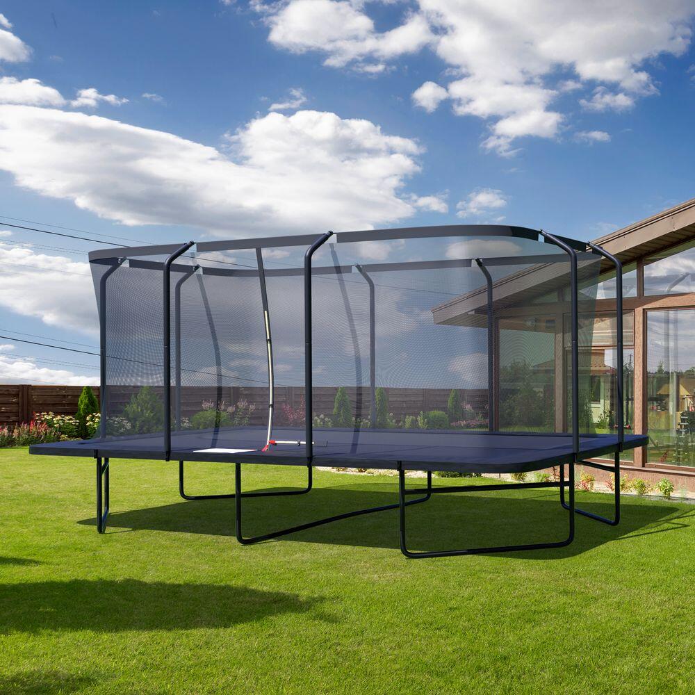 Trampoline de Jardin Rectangulaire XXL 518 x 305 cm - modèle Famille 2/7