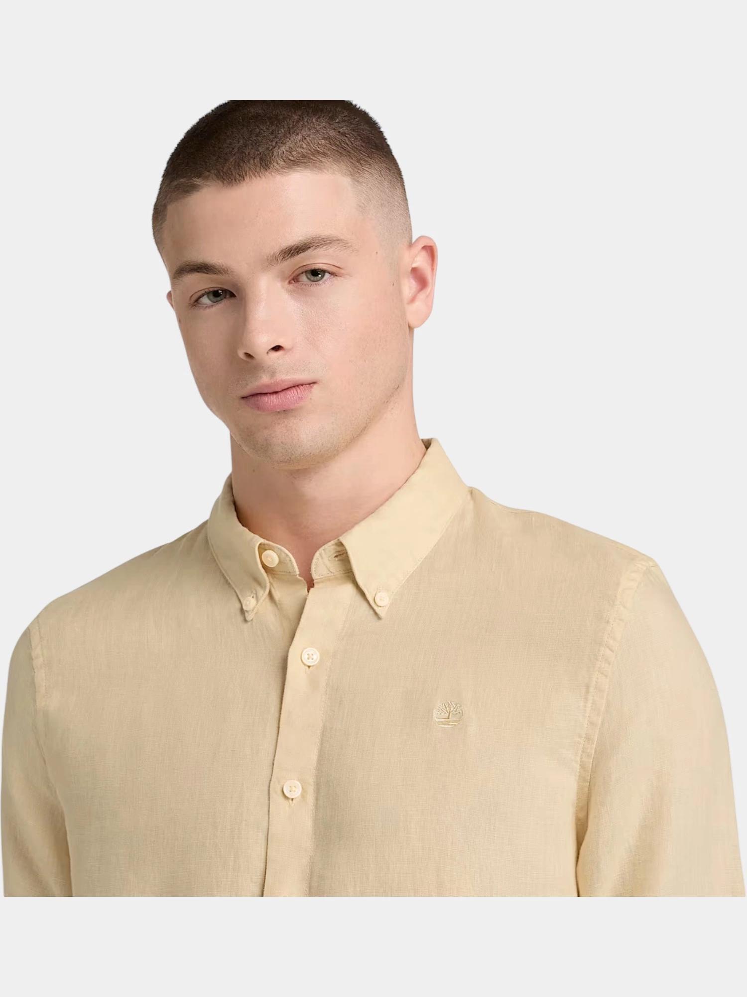 Camicia Uomo LS Linen 3/4