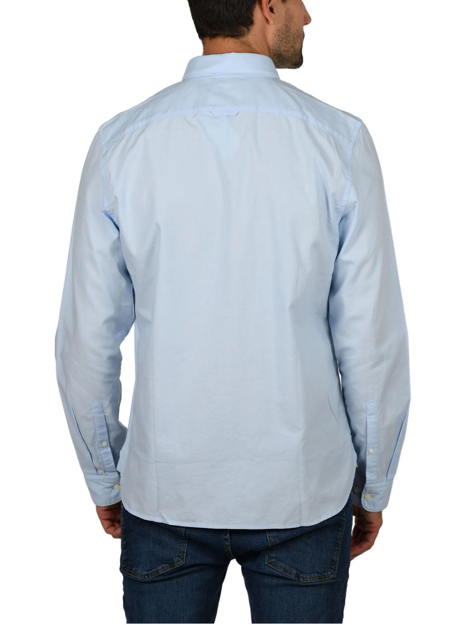Chemise Homme LS Ela River Elevated Oxford Solid Slim 3/5