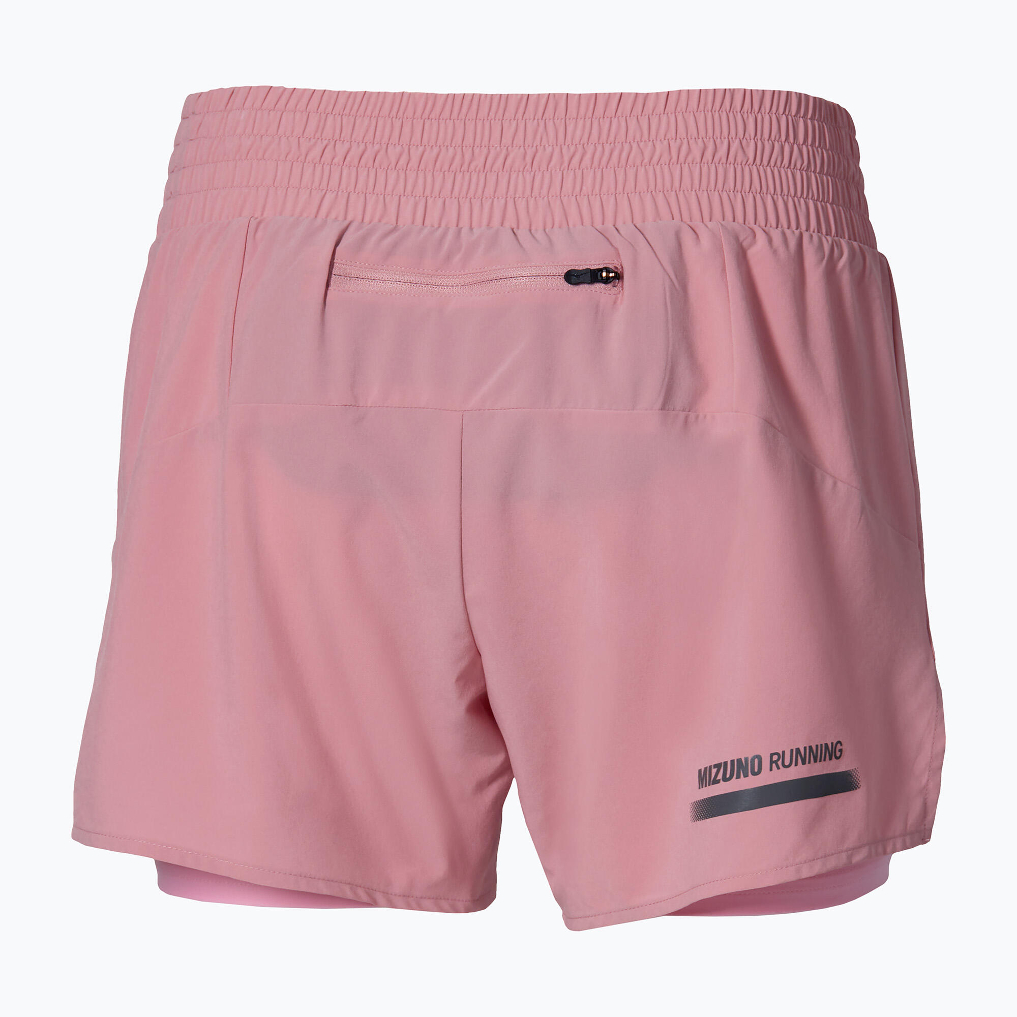 Spodenki do biegania damskie Mizuno Active 2in1 4.5 3/4
