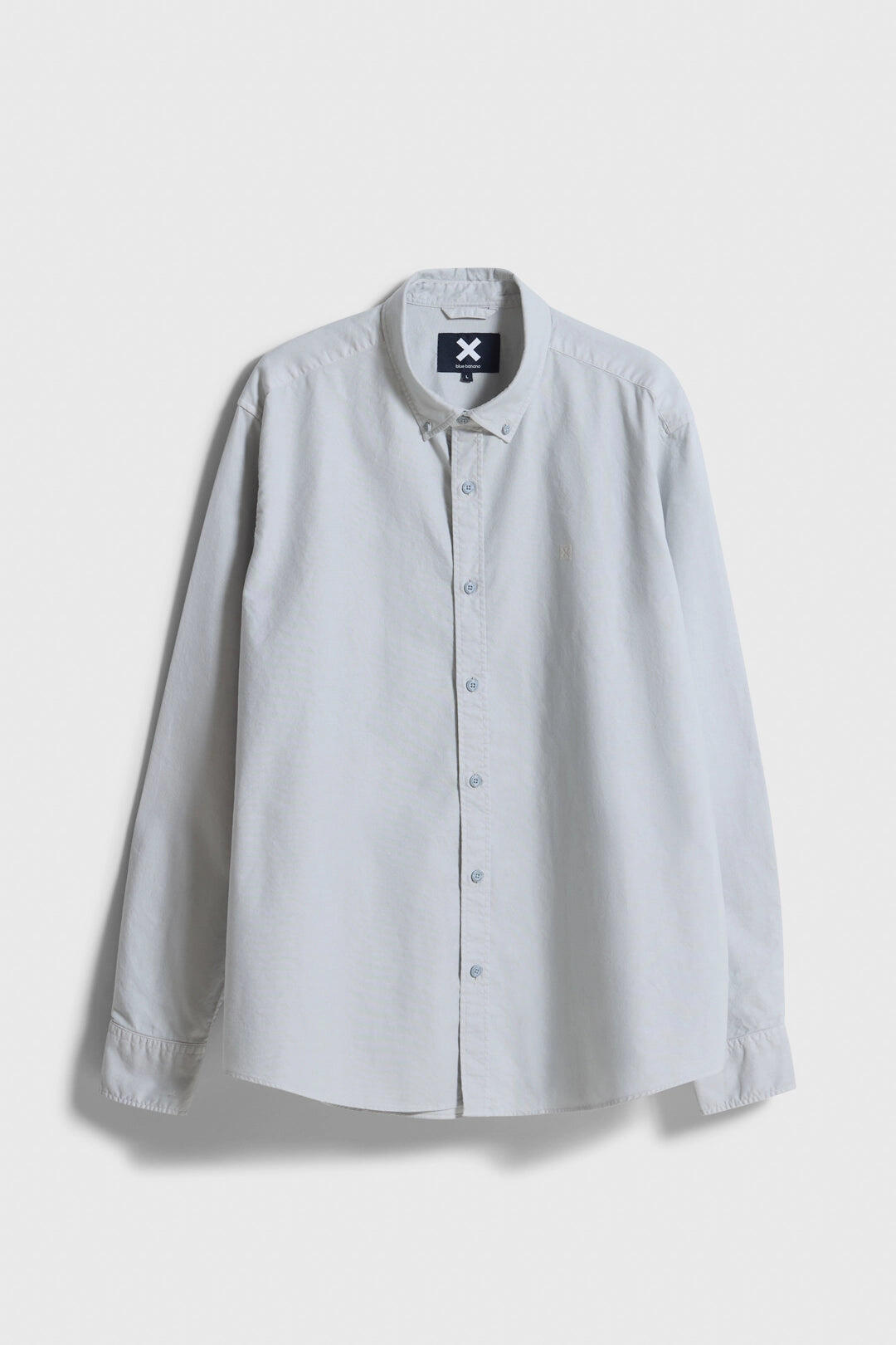 Camisa Blue Banana Loom Frost de 100% Algodón 4/5