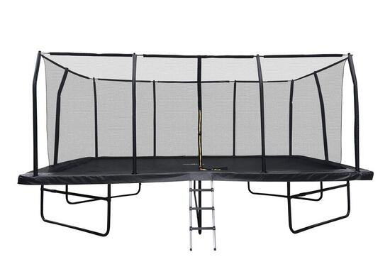 Trampoline de Jardin Rectangulaire XXL 518 x 305 cm - modèle Famille