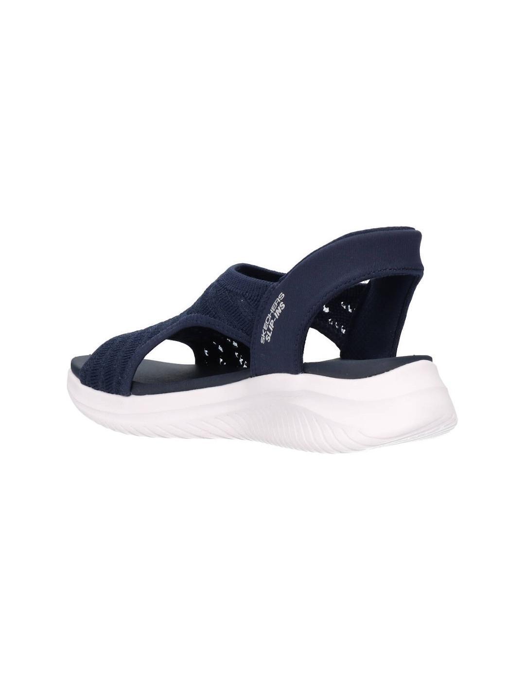 Sandales pour femme Skechers Slip-ins ultra flex 3.0 Bleu. 4/4