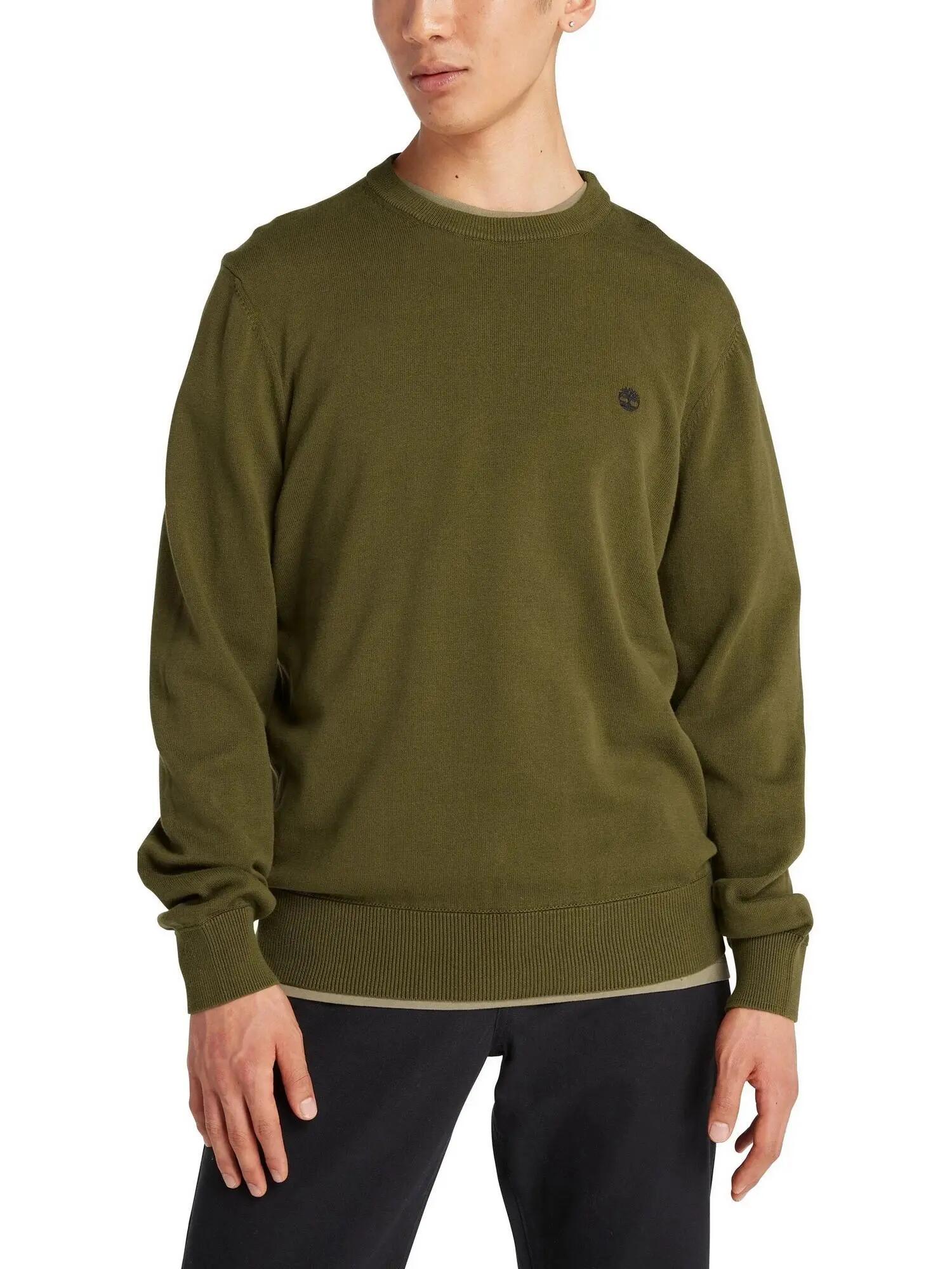 Sweater Men LS Williams River Cotton YD Crew Regular 3/7