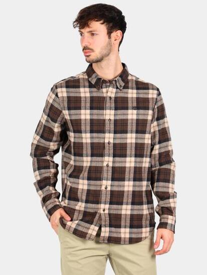 Camicia Uomo Midweight Flannel Check Shirt