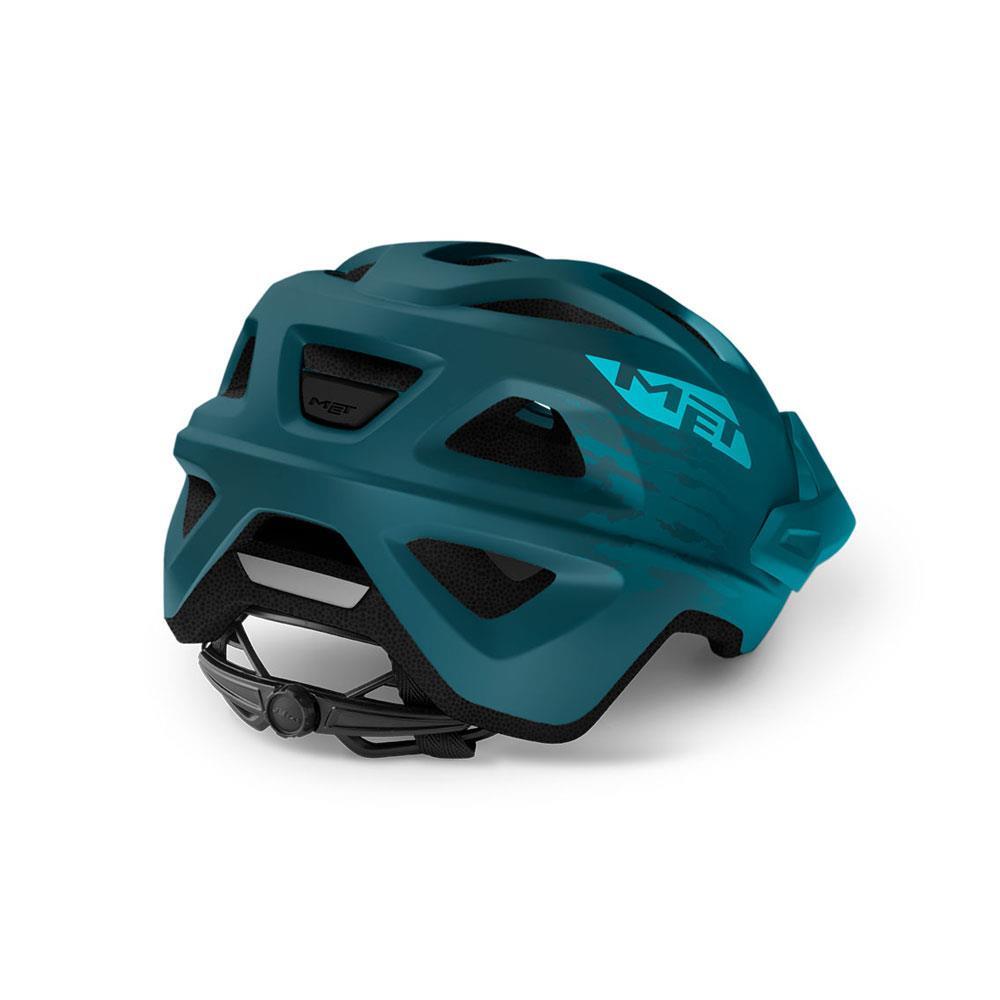 MET Echo Helmet Petrol Blue 3/5
