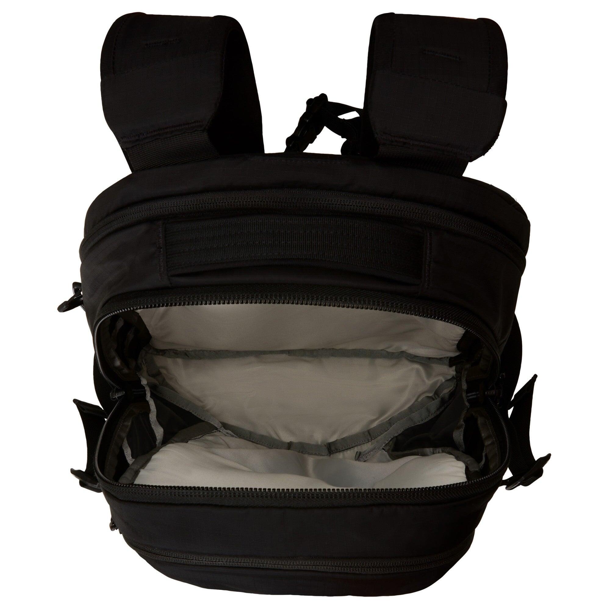 Mochila Negra The North Face Recon Black Repelente al Agua 3/7