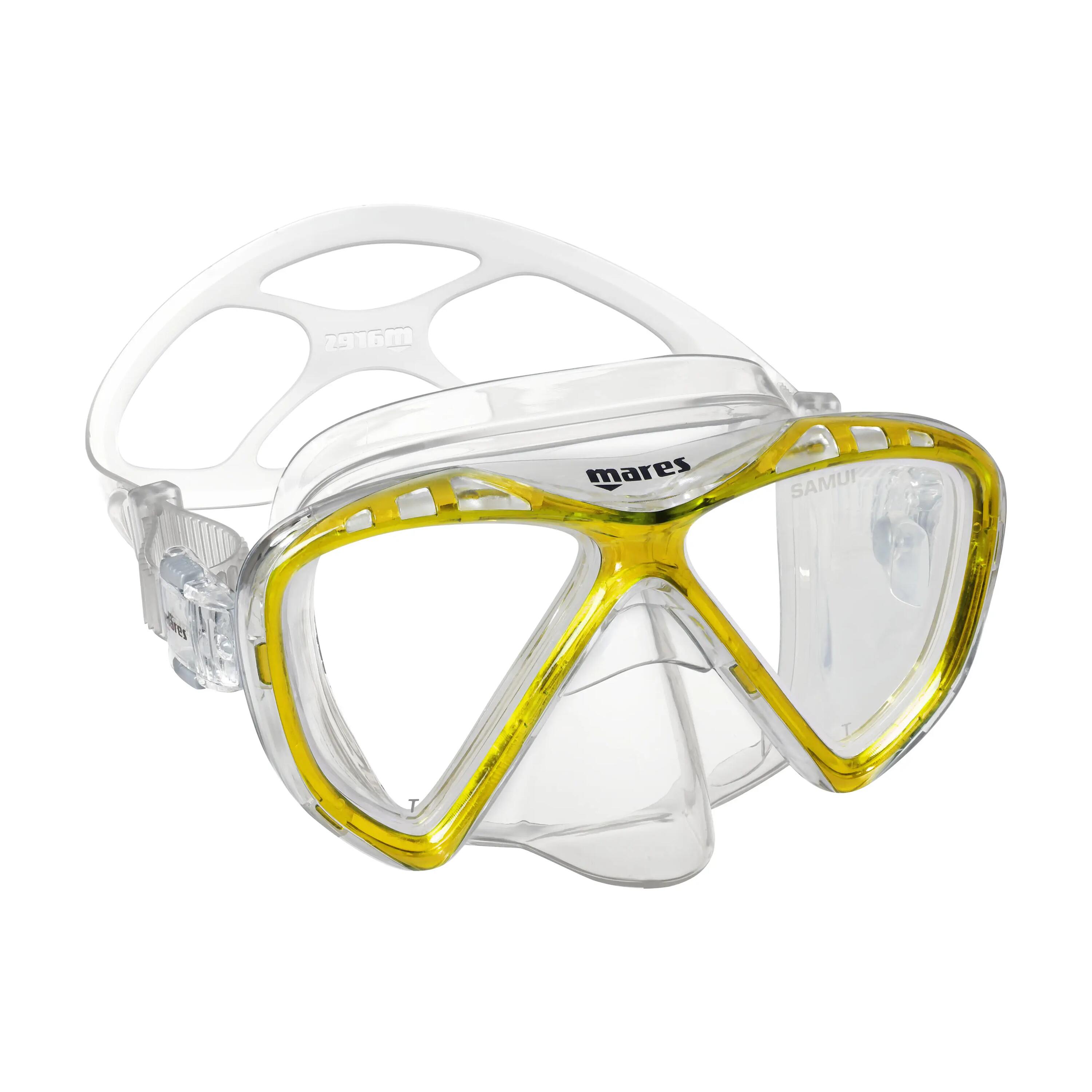 Masque Snorkeling Double Verre Samui Mid Silicone Ez Adjust 360 Compact 2/2