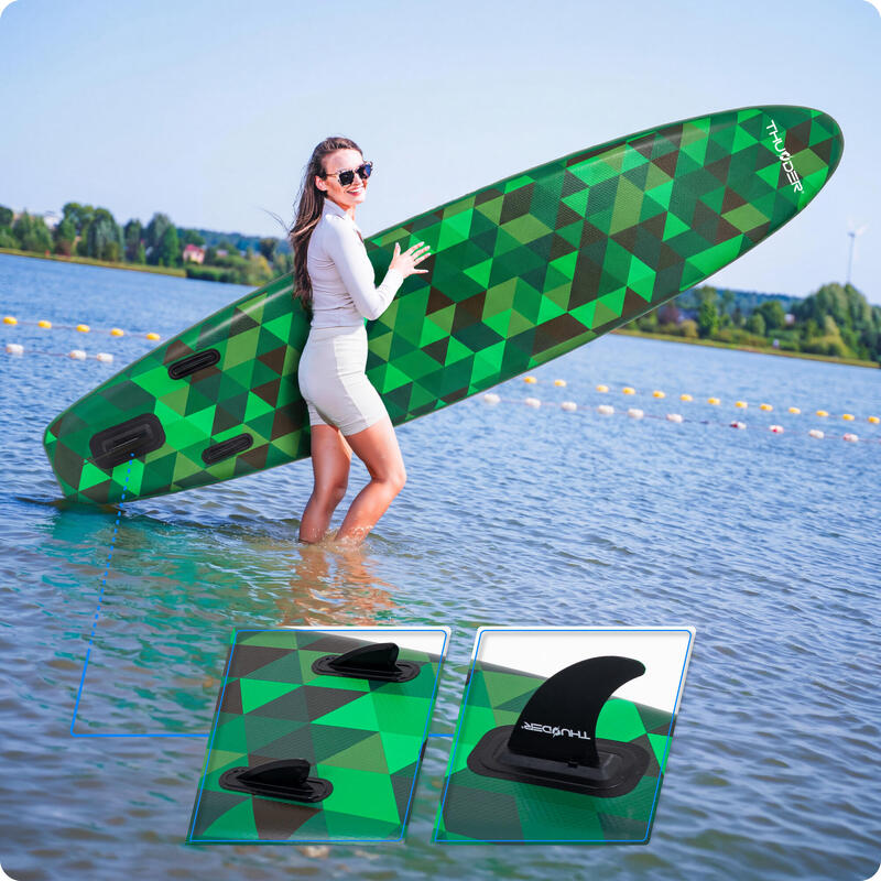 Nafukovací SUP prkna doplňky THUNDER CAMO 350 cm