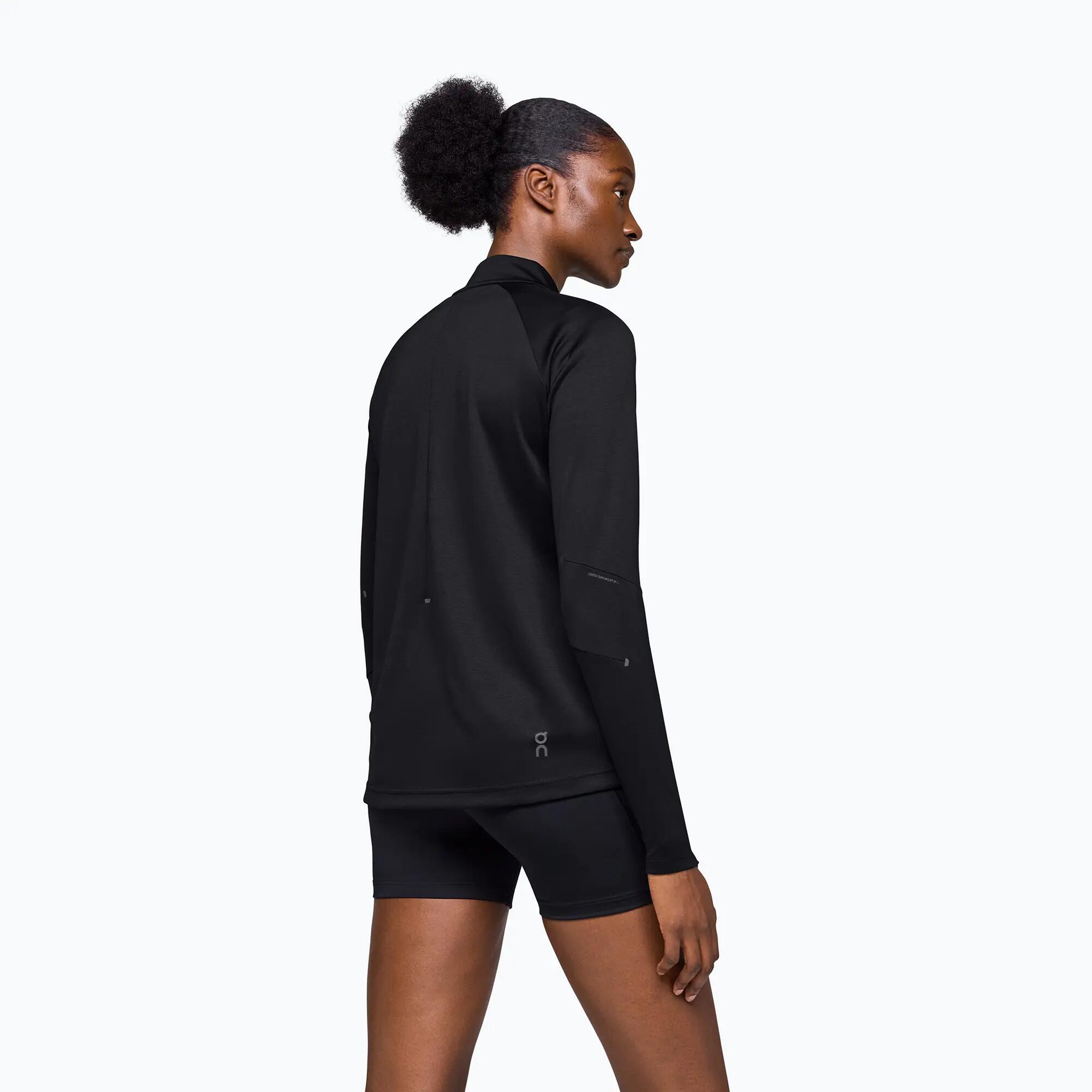 -RUNNING CLIMATE SHIRT BLACK WOMAN 3/7