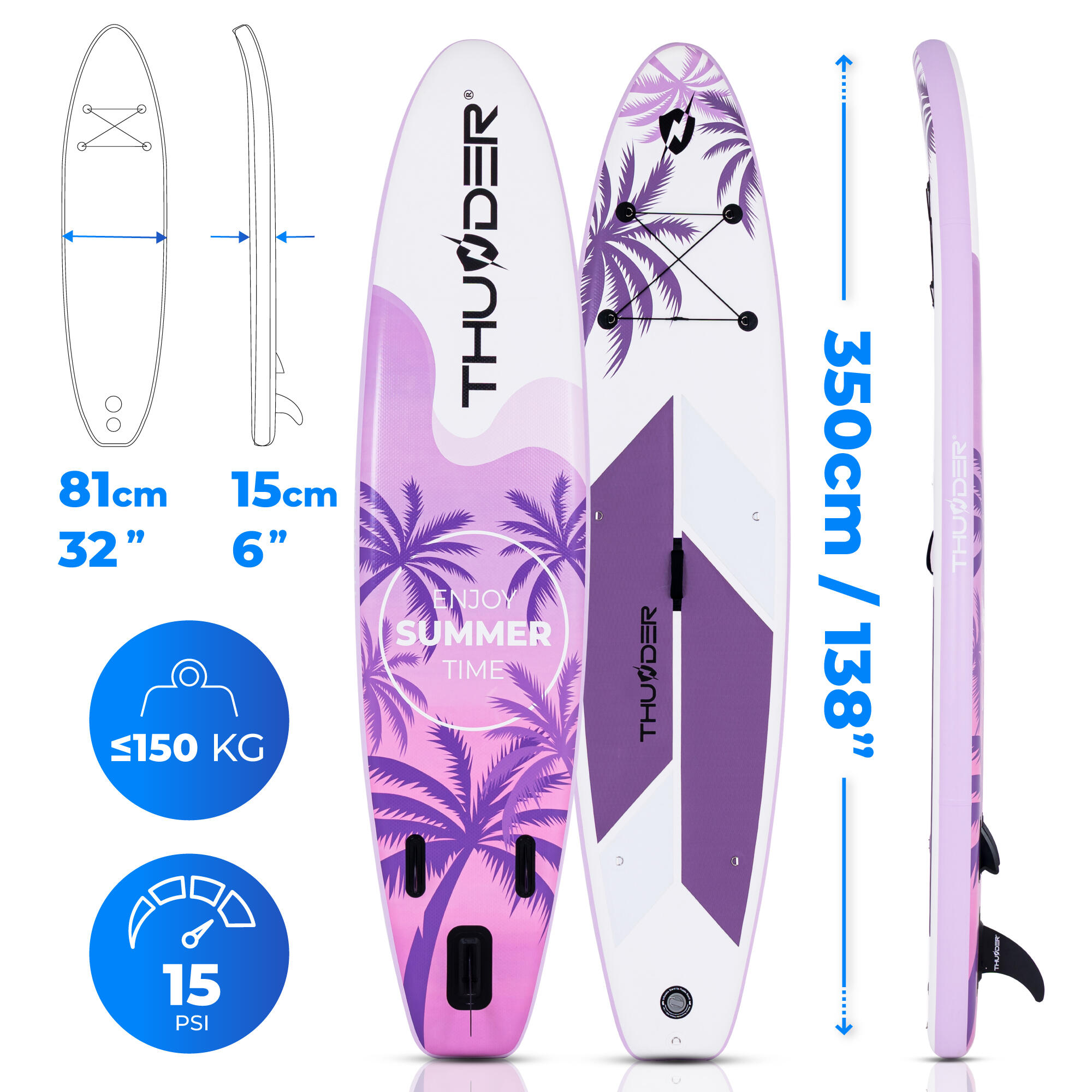 Planche SUP Thunder Sup SOLA 350 2/7