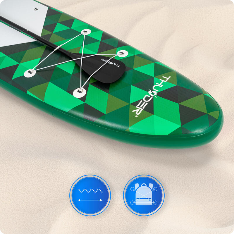 Nafukovací SUP prkna doplňky THUNDER CAMO 350 cm
