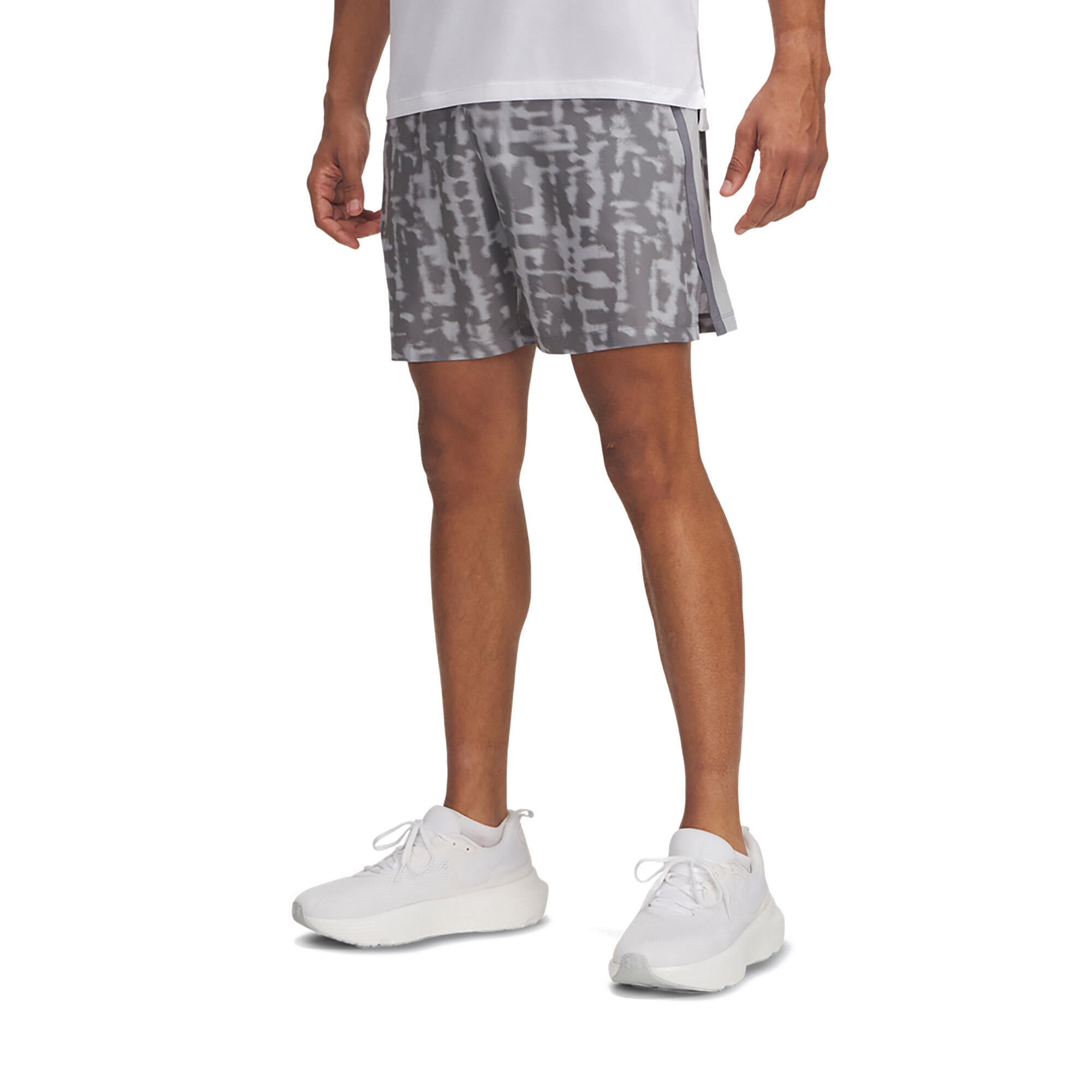Calções de corrida masculinos Under Armour Launch 7" Print 5/5