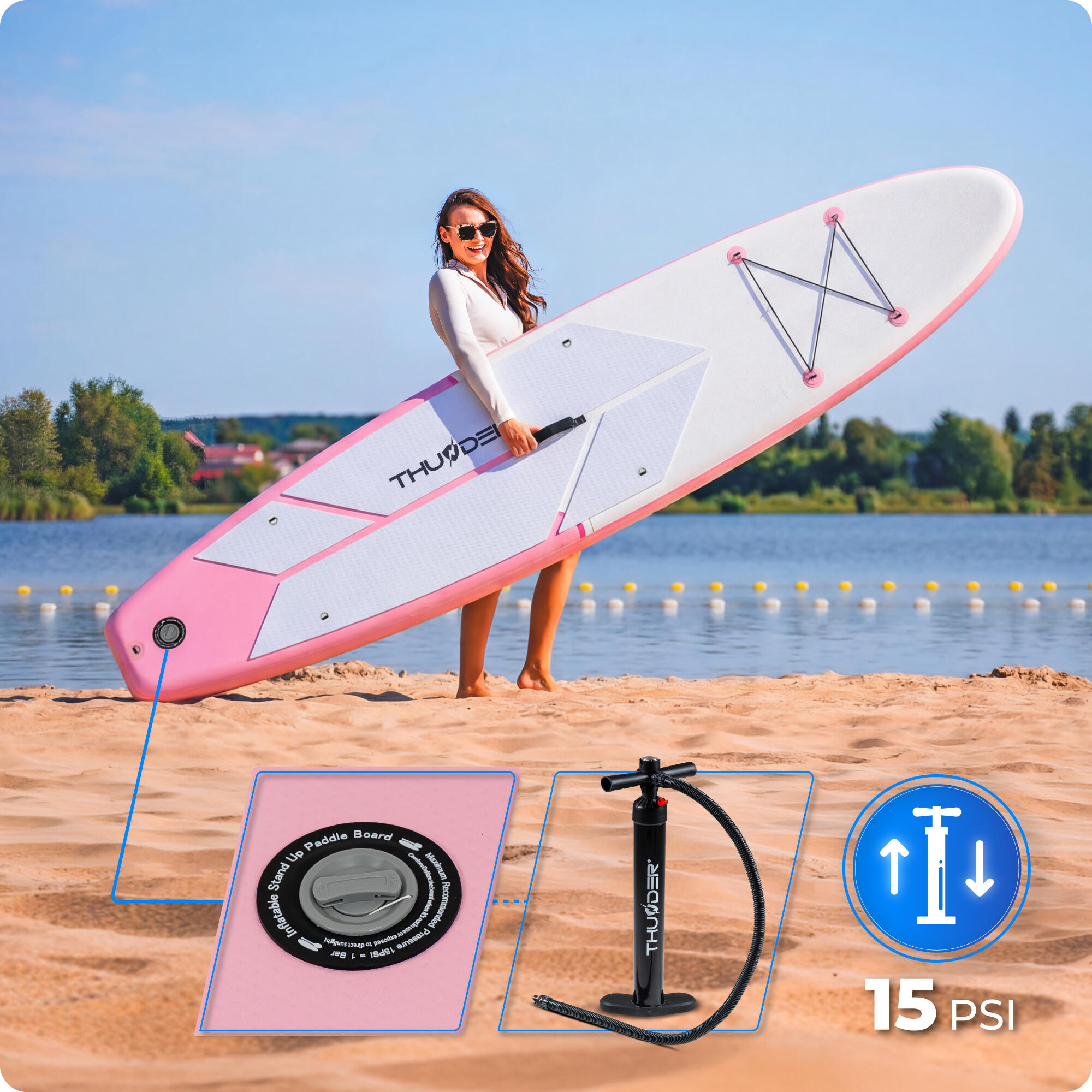 SUP-Board THUNDER® CANDY 350 4/7