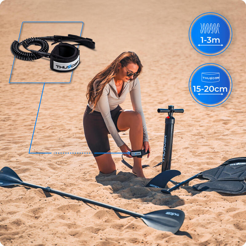 Nafukovací SUP prkna doplňky THUNDER CAMO 350 cm