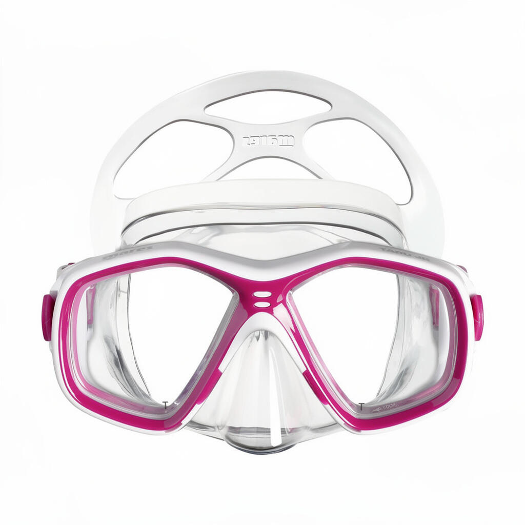 Combo Snorkeling Enfant 8-14 ans Tapu Jr Masque Double Verre Tuba Junior 3/5
