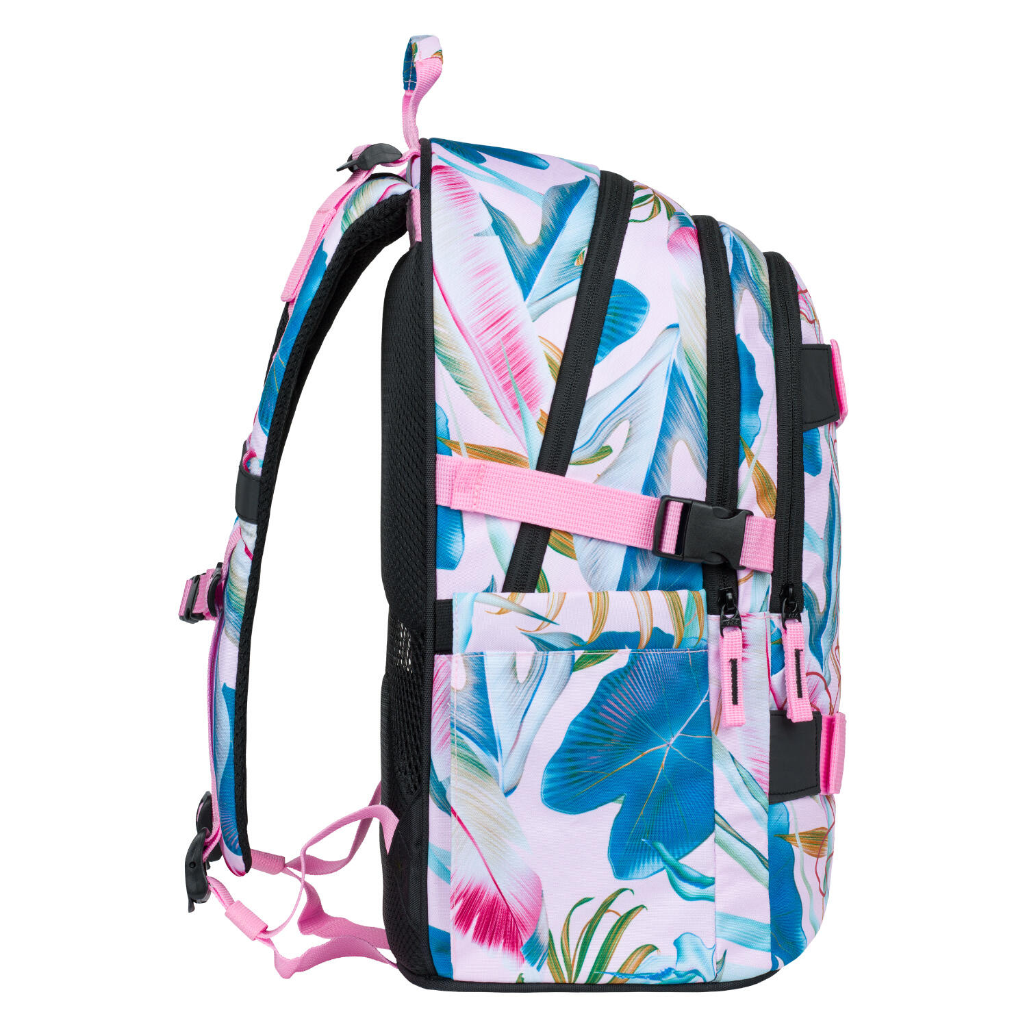 Skate Leafs Schulrucksack-Set 5tlg. inkl. Mäppchen & Laptophülle 3/7
