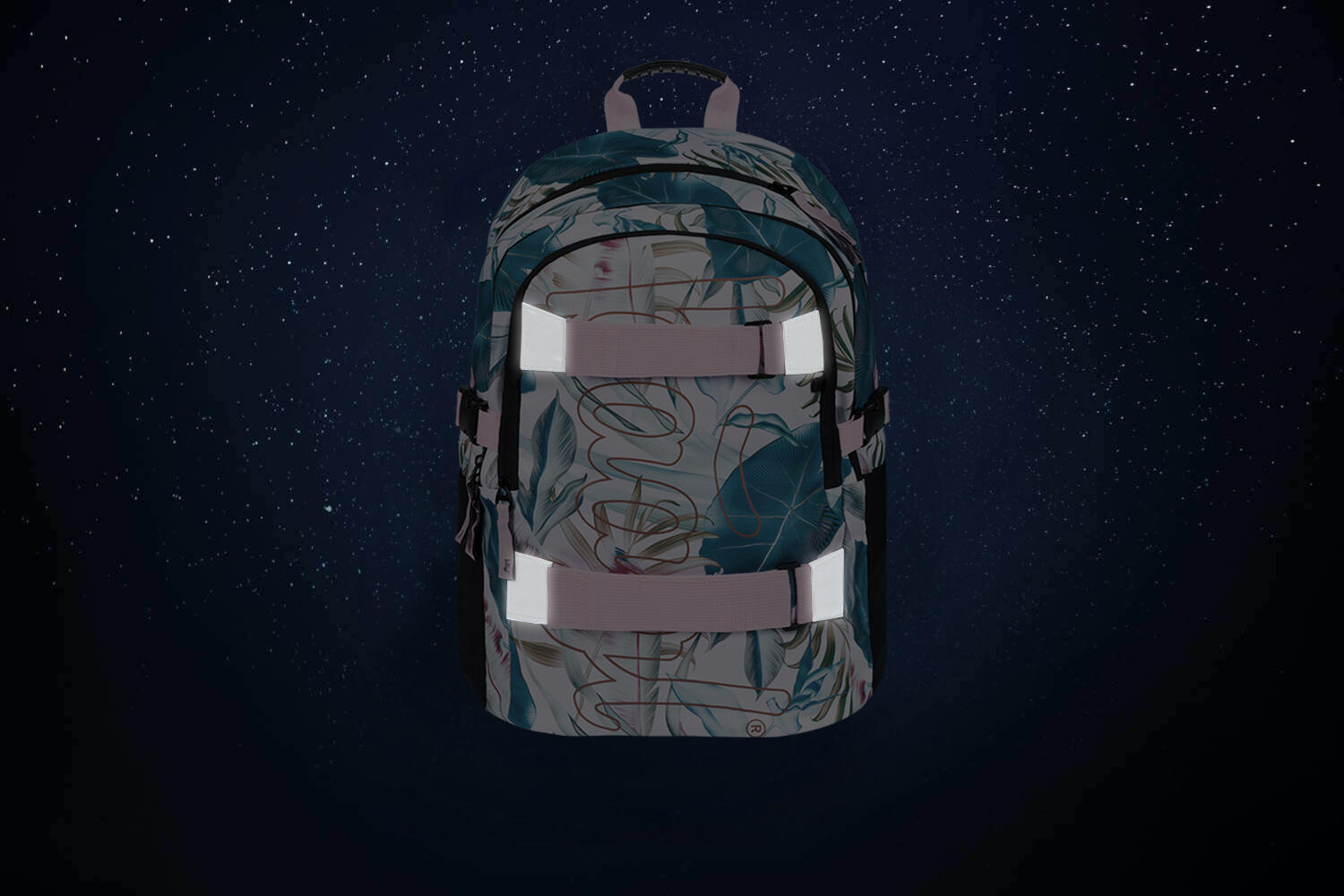 Skate Leafs Schulrucksack-Set 5tlg. inkl. Mäppchen & Laptophülle 6/7
