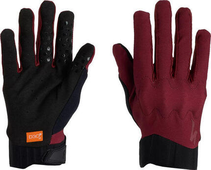 Gants VTT homme Specialized full finger S grenat