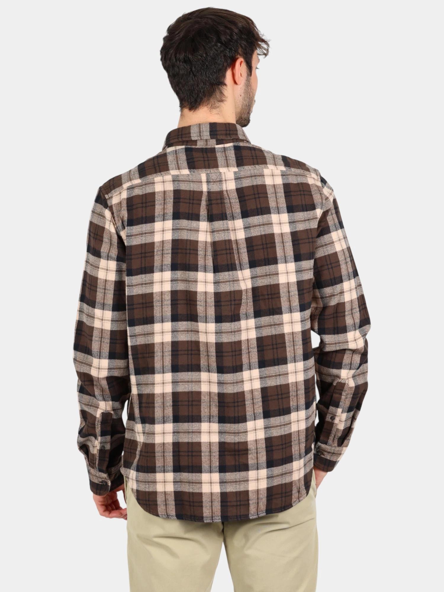 Hemd Herren Midweight Flannel Check Shirt 3/5
