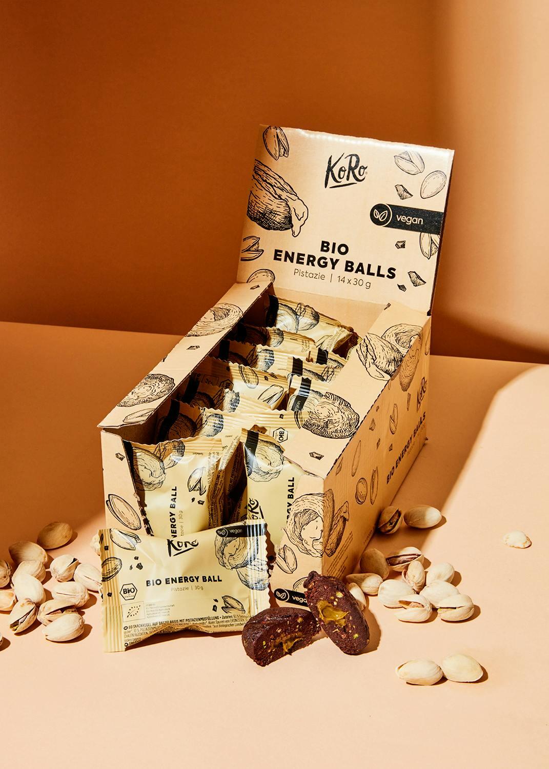 KoRo - Energy Balls bio à la pistache 15 x 30 g 2/7