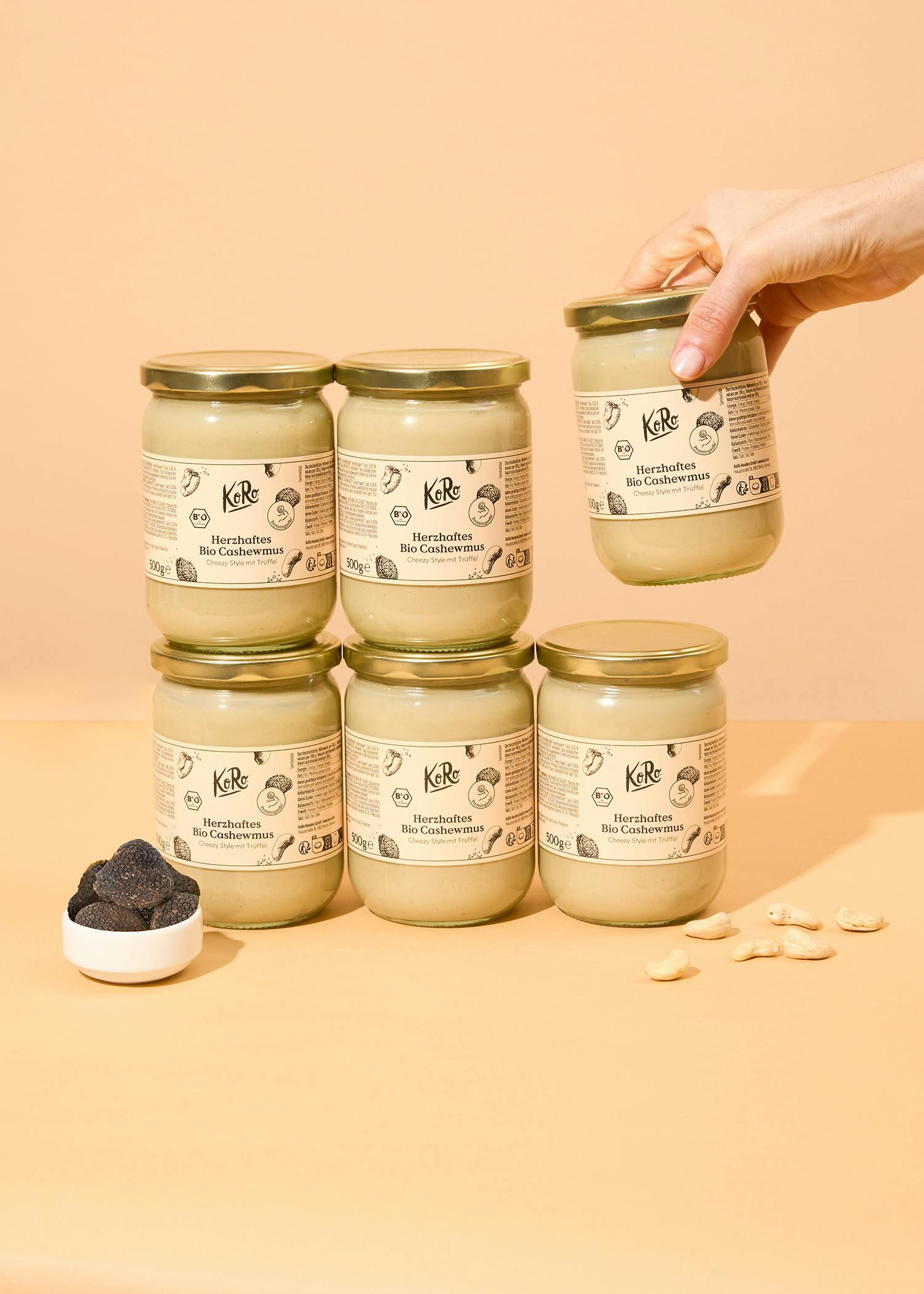 Crema spalmabile di anacardi al tartufo bio | 6 x 500 g 4/7