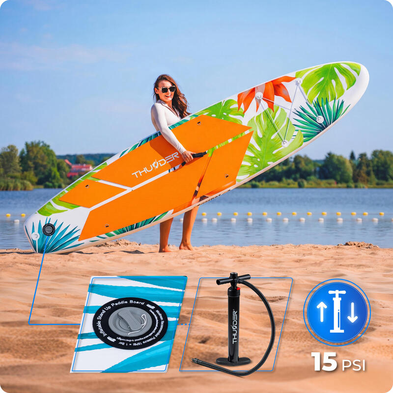 Nafukovací SUP prkna doplňky THUNDER TROPI-LIGHT 350 cm