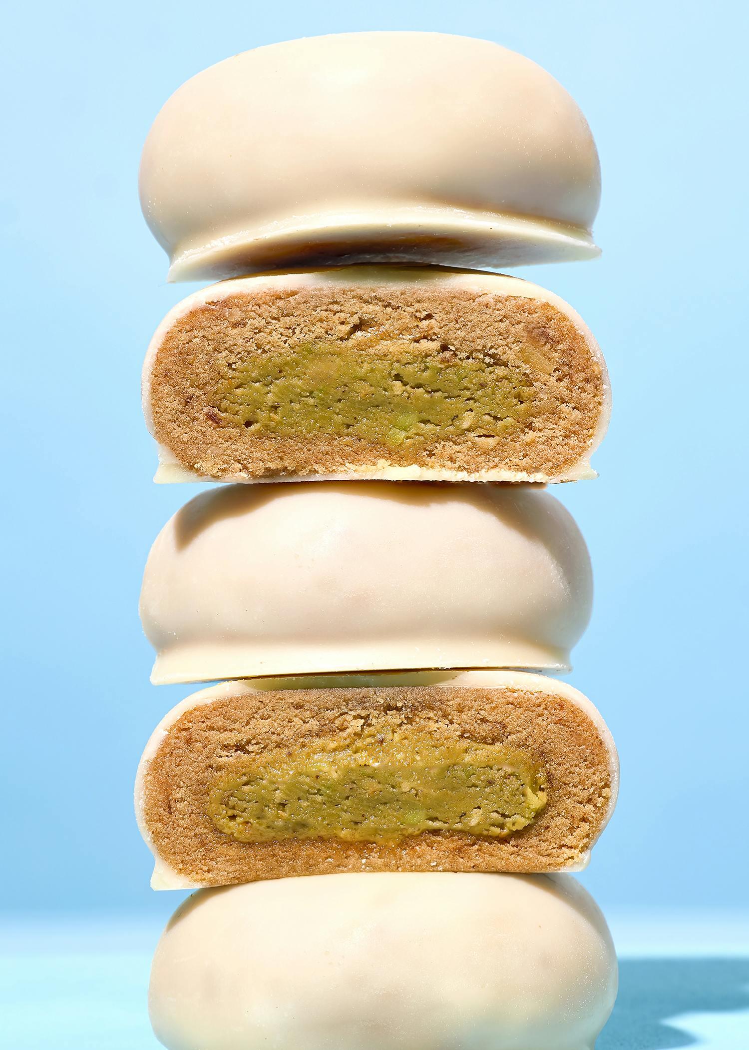 Bouchées protéinées bio pistaches et chocolat blanc 12 x 2 x 20 g 3/7