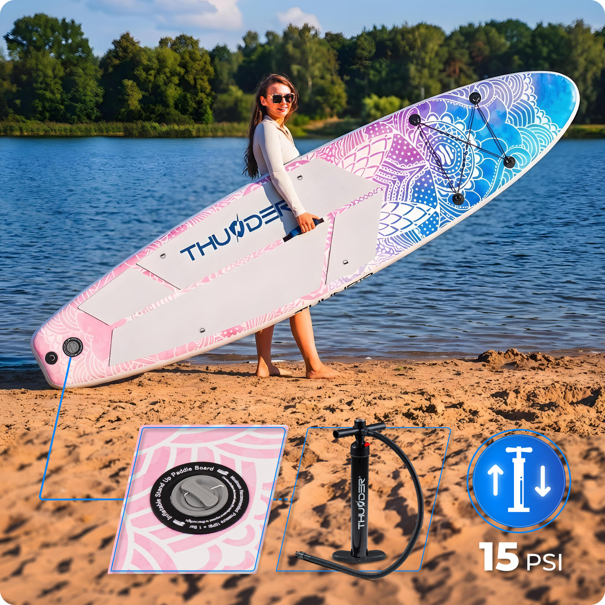 Planche SUP Thunder Sup Aurora 350 3/7