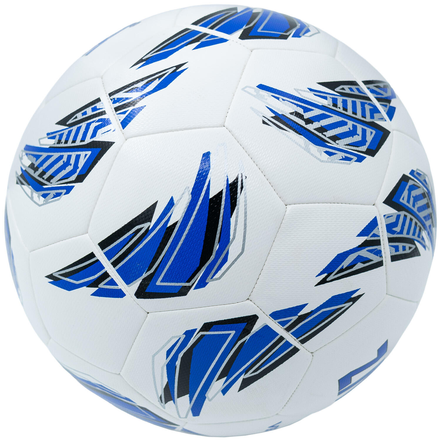 Balón Fútbol Zastor Venom White/Blue T-4 3/5