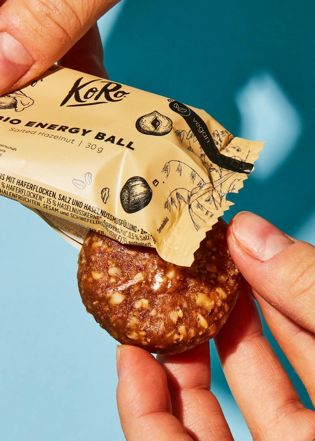 Energy Ball à la noisette salée bio 14 x 30 g 7/7